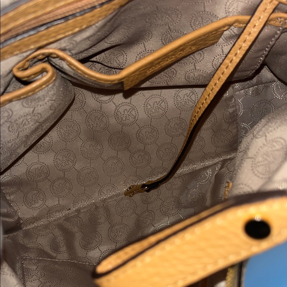 Michael Kors Pebbled Leather Hobo Bag - Picture 8 of 10
